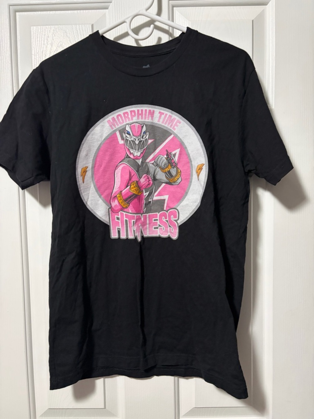 Pink power ranger Dino fury t shirt